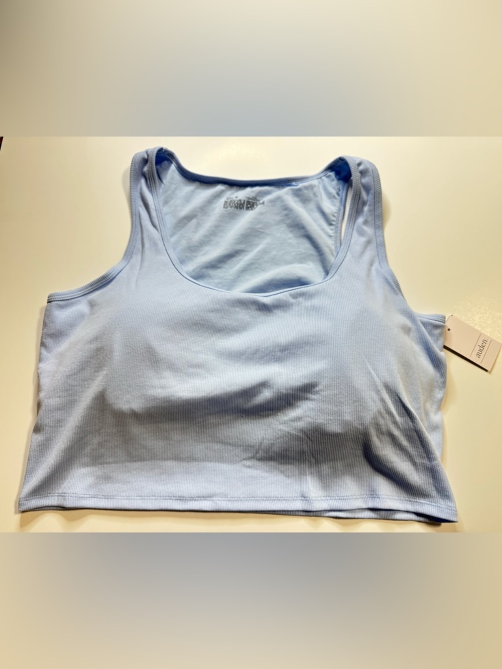 Plus Size 2X Auden Tank Top w/ built in padded bra